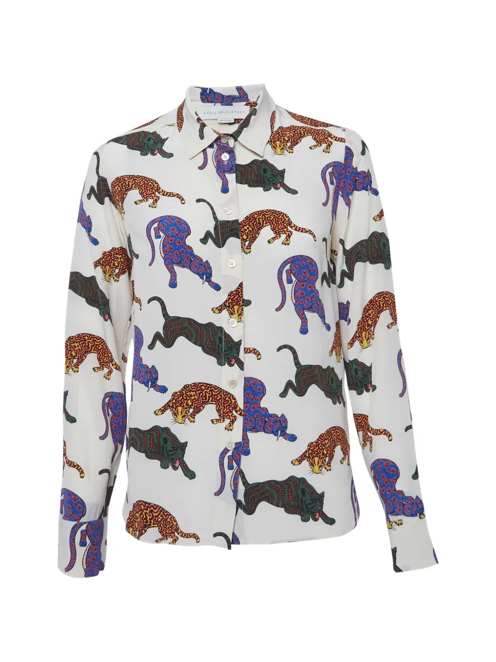 Stella McCartney Pre-Owned silk long-sleeve shirt - Toni neutri