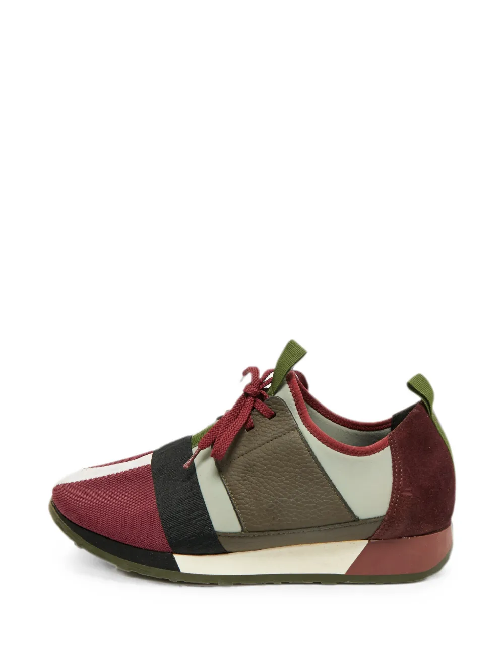 Carolina Herrera Vintage lace-up sneakers - Rot