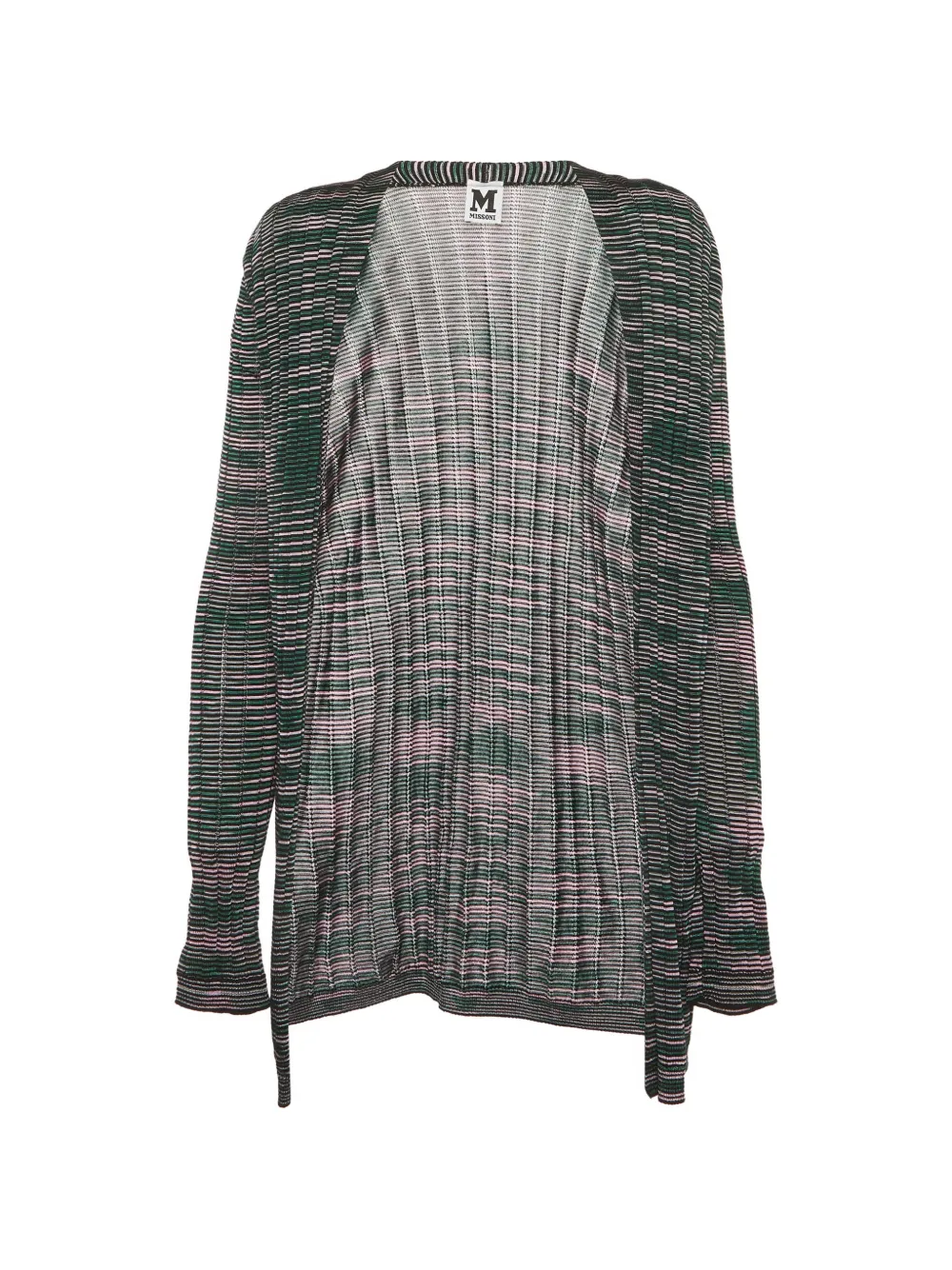 Missoni Pre-Owned open-front knitted cardigan - Verde