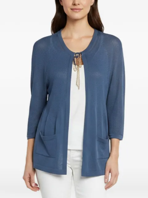CHANEL Pre-Owned chain-detail cardigan