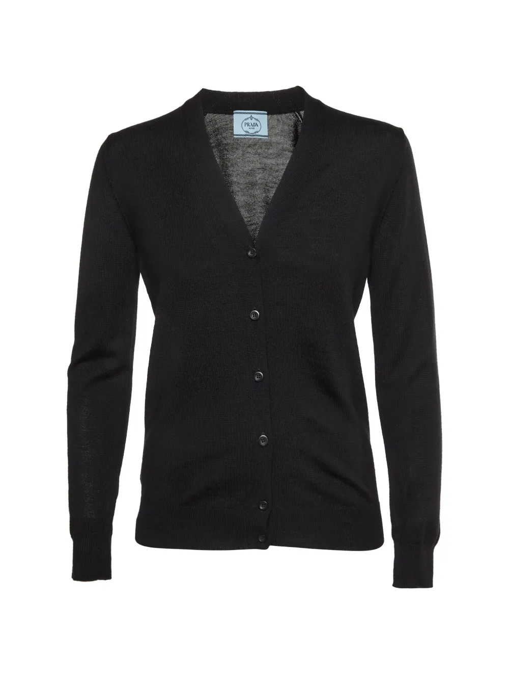 Prada Pre-Owned button-up cardigan - Nero