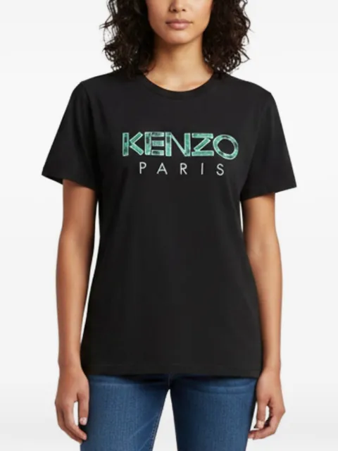 Kenzo Pre-Owned playera manga corta con logo bordado