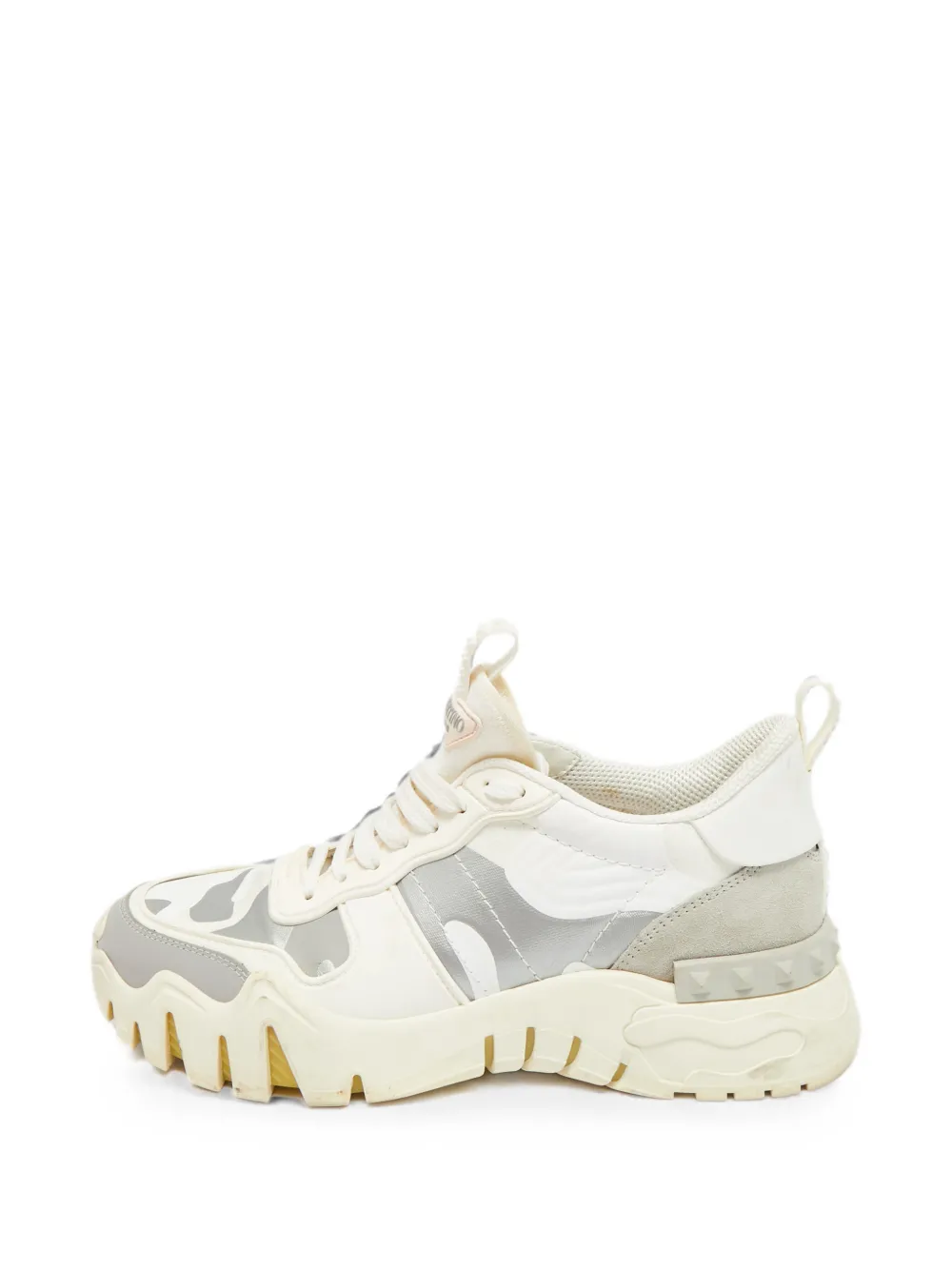 Valentino Garavani Pre-Owned Rockrunner camouflage sneakers - Toni neutri