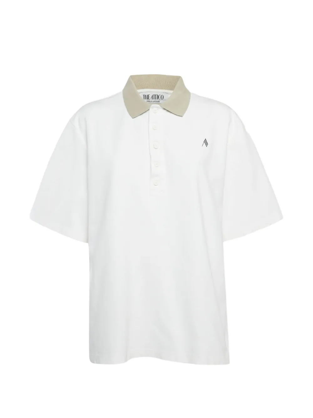 The Attico oversized jersey T-shirt - Bianco