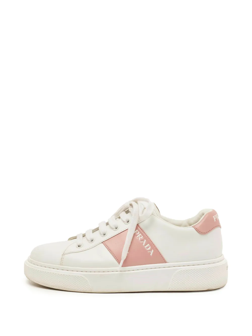 Prada Pre-Owned Portofino low-top sneakers - Bianco