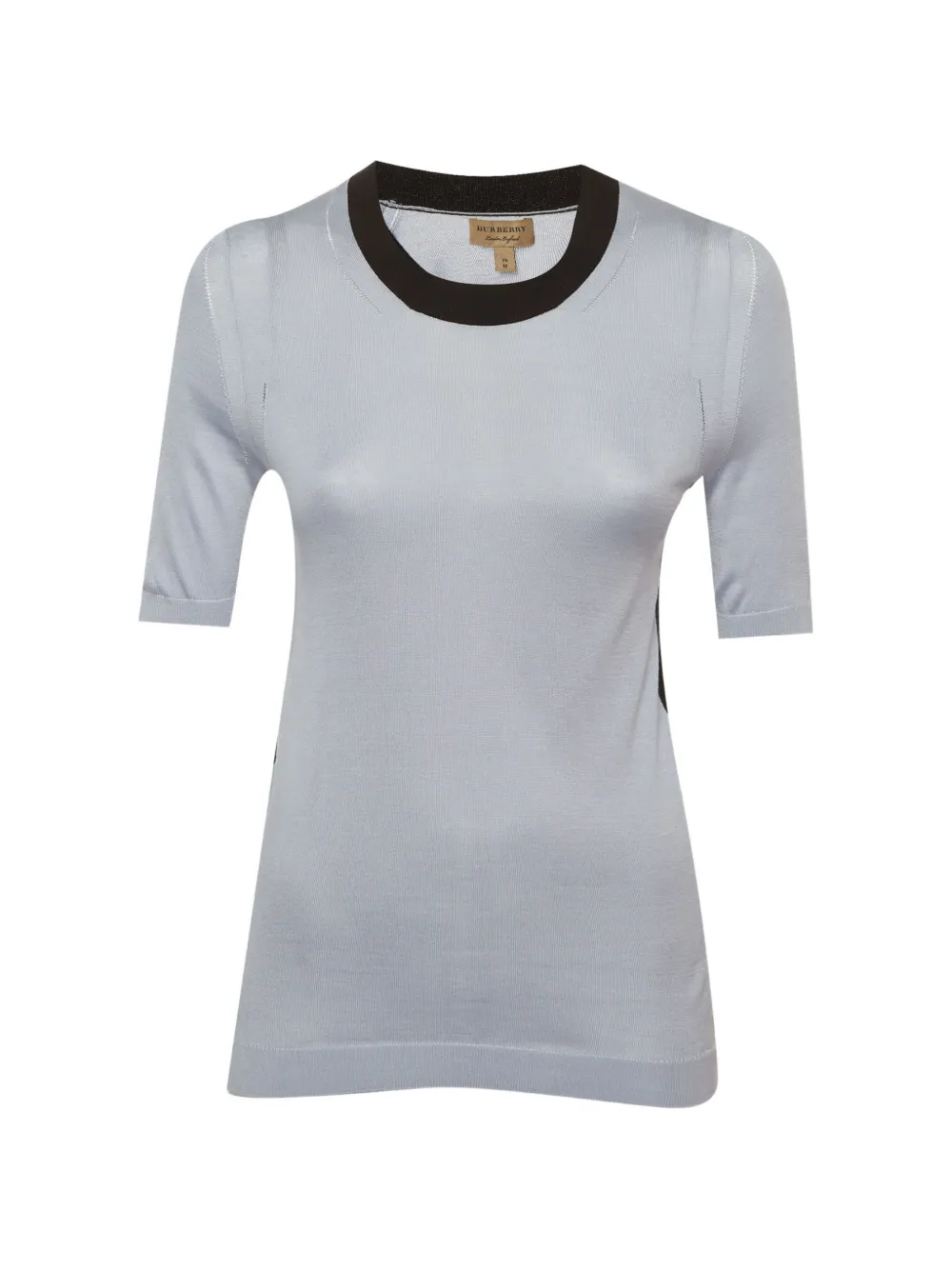 Burberry Pre-Owned crew-neck short-sleeve T-shirt - Blu