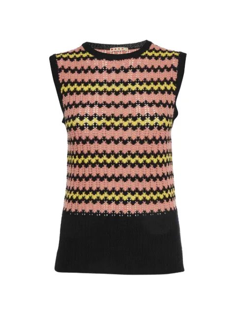 Marni Pre-Owned chaleco con cuello redondo