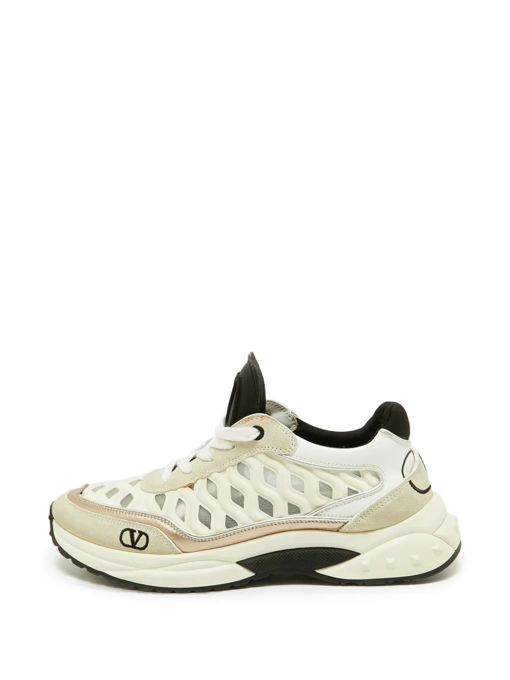 Valentino Garavani Pre-Owned Ready Go Runner lace-up sneakers - Weiß