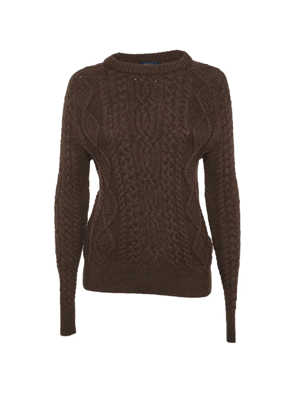 Polo Ralph Lauren Vintage cable-knit sweater - Marrone