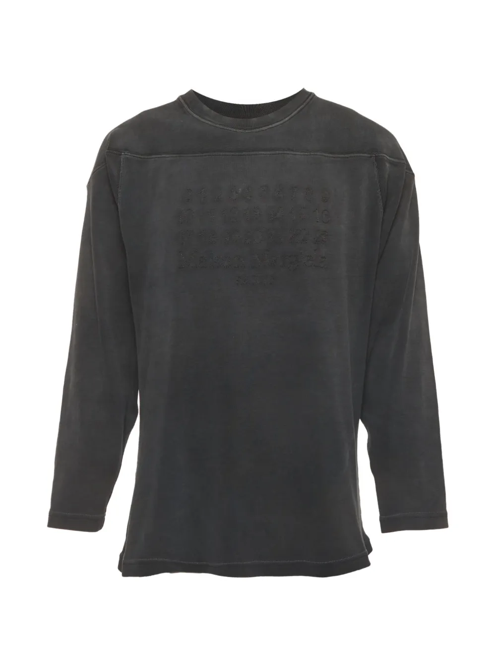Maison Martin Margiela Pre-Owned logo-print crew-neck sweatshirt - Grigio