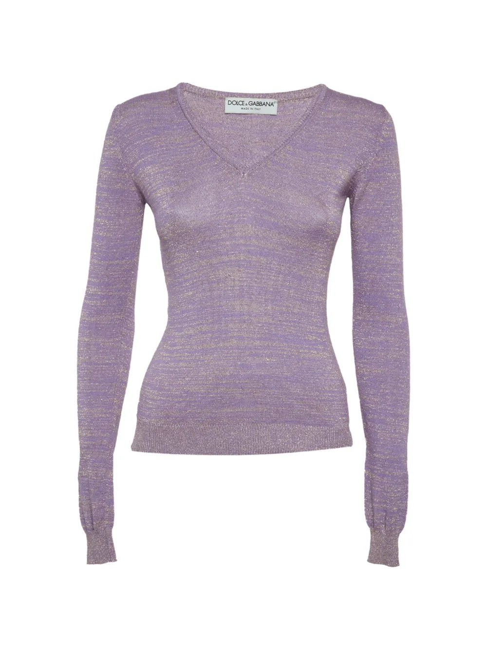 Dolce & Gabbana Pre-Owned V-neck sweater - Viola