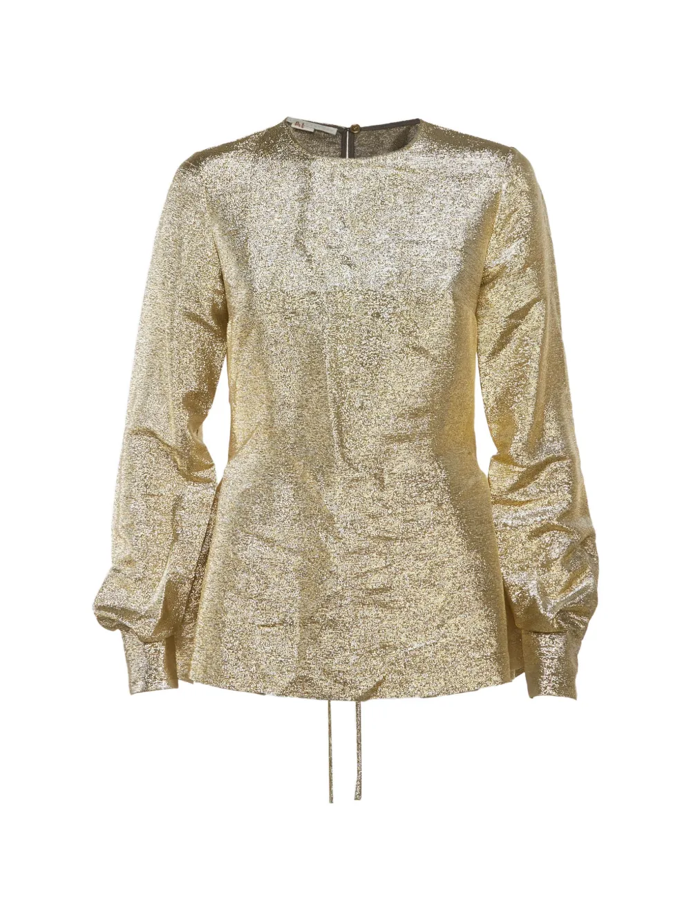 Stella McCartney Pre-Owned gathered peplum blouse - Giallo