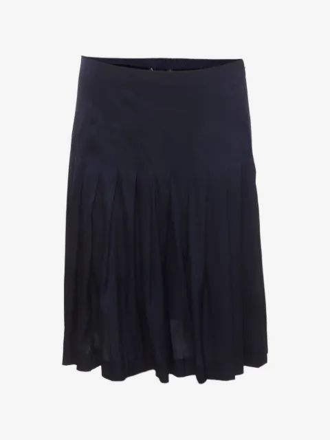 Theory pleated midi skirt