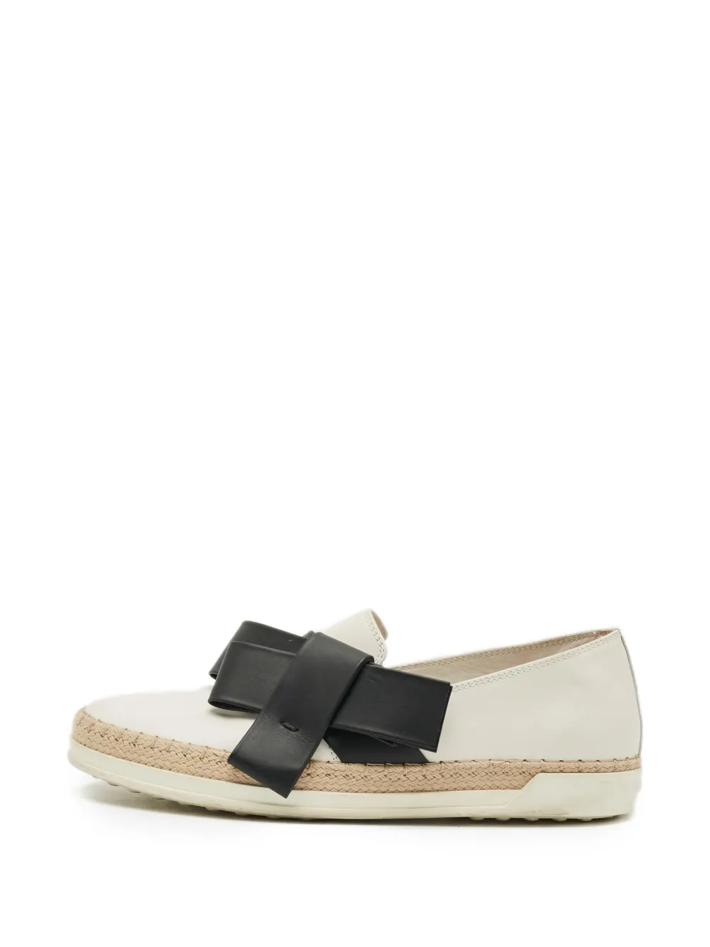 Tod's Vintage Francesina bow-detail sneakers - Toni neutri