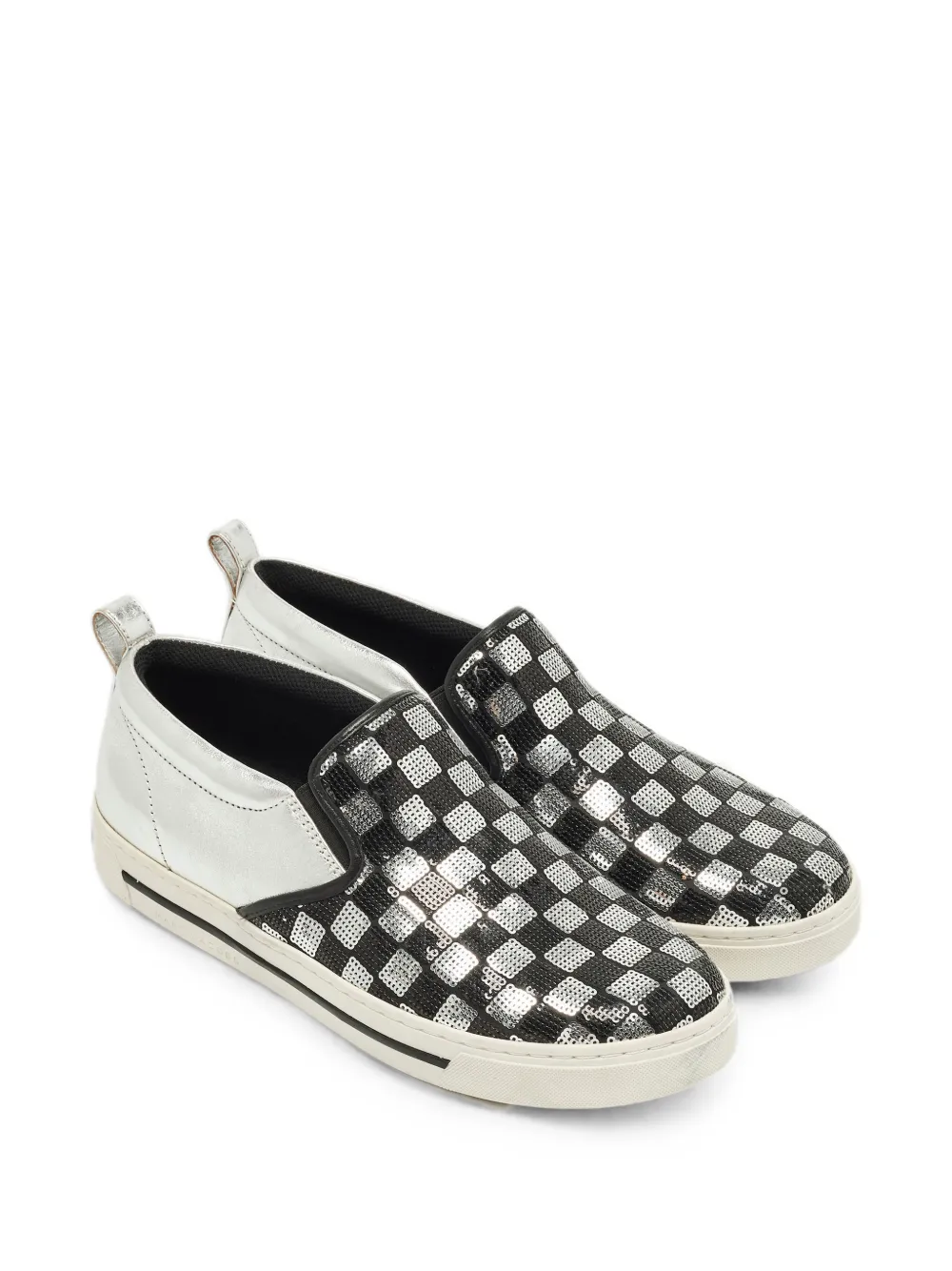 Marc Jacobs Vintage baskets Mercer à sequins - Argent Marc Jacobs Vintage baskets Mercer à sequins - Argent