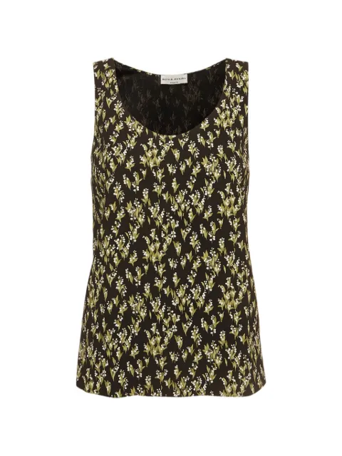 Sonia Rykiel Pre-Owned floral-print tank top