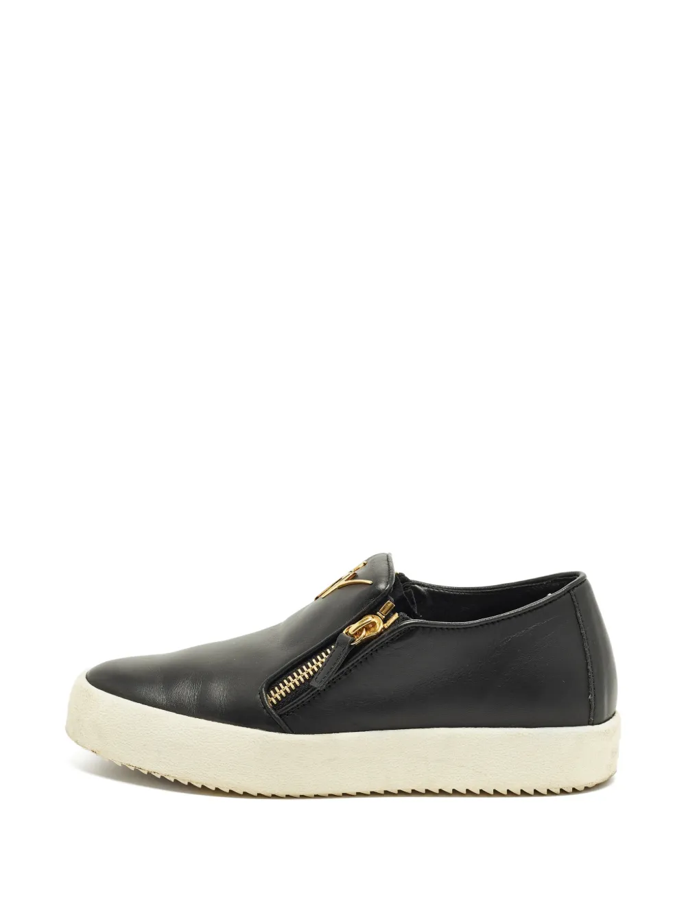 Giuseppe Zanotti Vintage Eve side-zip sneakers - Nero