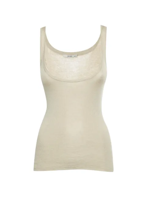 Prada Pre-Owned top de tirantes de punto