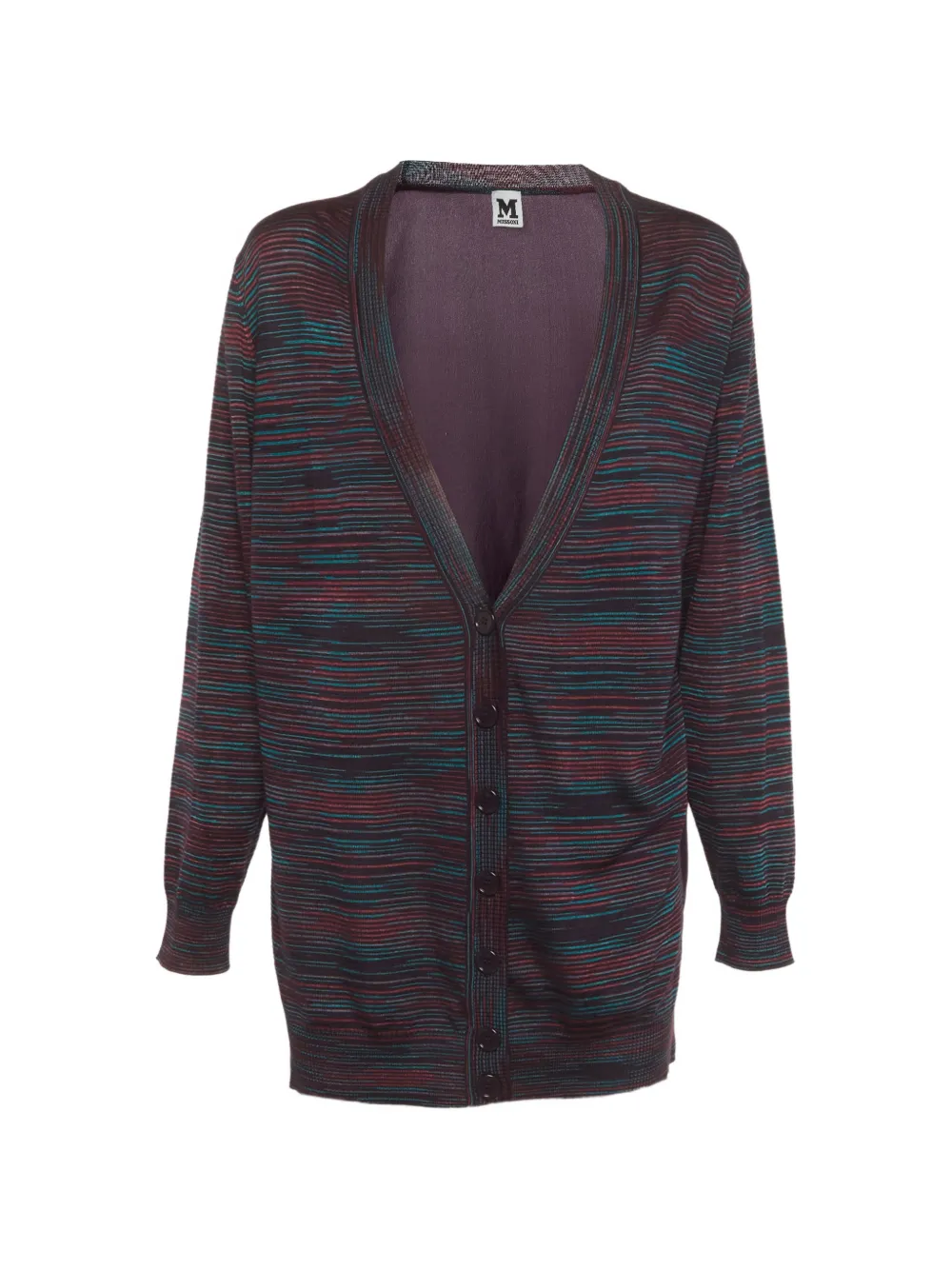Missoni Pre-Owned button-fastening knit cardigan - Viola