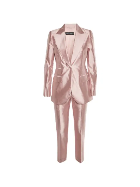 Dolce & Gabbana Pre-Owned Shantung-silk suit