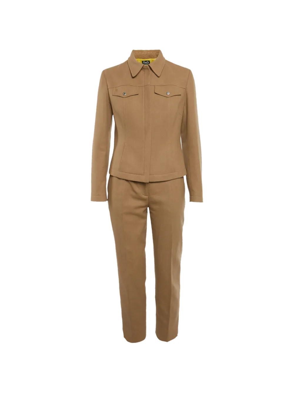 Dolce & Gabbana Pre-Owned brown jacket and trousers set - Marrone