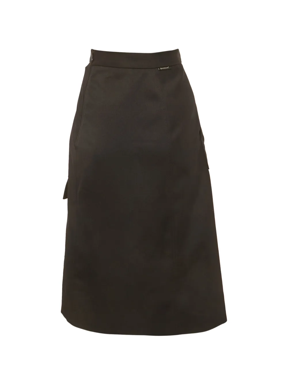 Moncler Vintage jupe crayon à fente - Noir