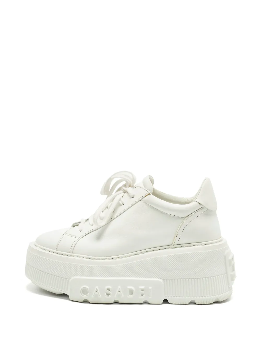 Casadei Vintage baskets Nexus à plateforme - Blanc Casadei Vintage baskets Nexus à plateforme - Blanc