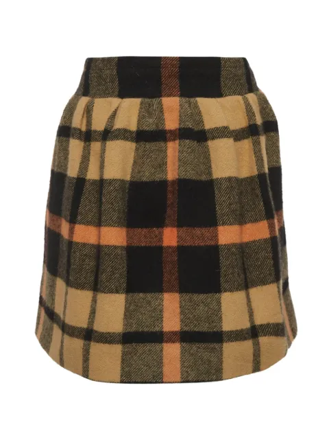 Sonia Rykiel Pre-Owned plaid pattern mini skirt