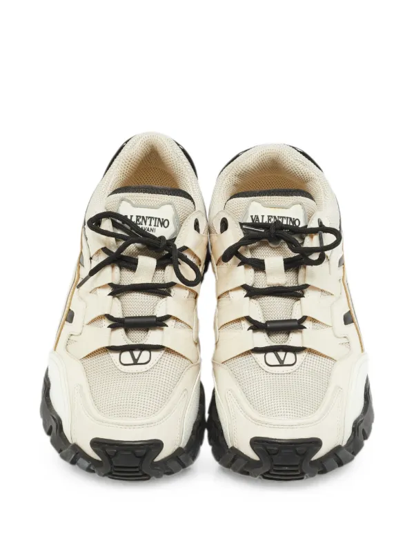 Valentino Garavani Pre-Owned Climbers Sneakers | Neutrals
