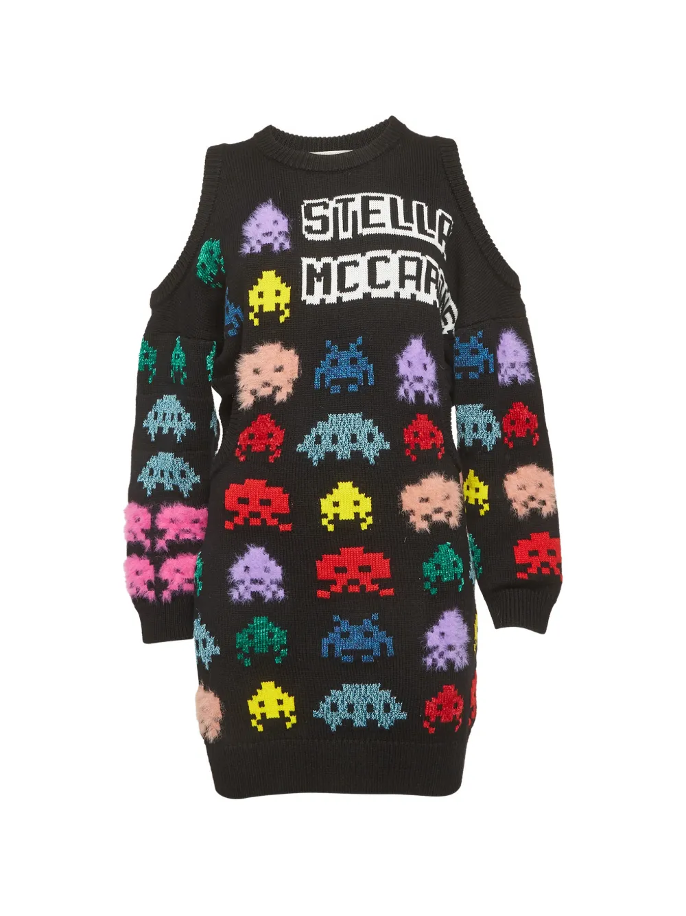 Stella McCartney Pre-Owned Gamer cold-shoulder sweater - Nero