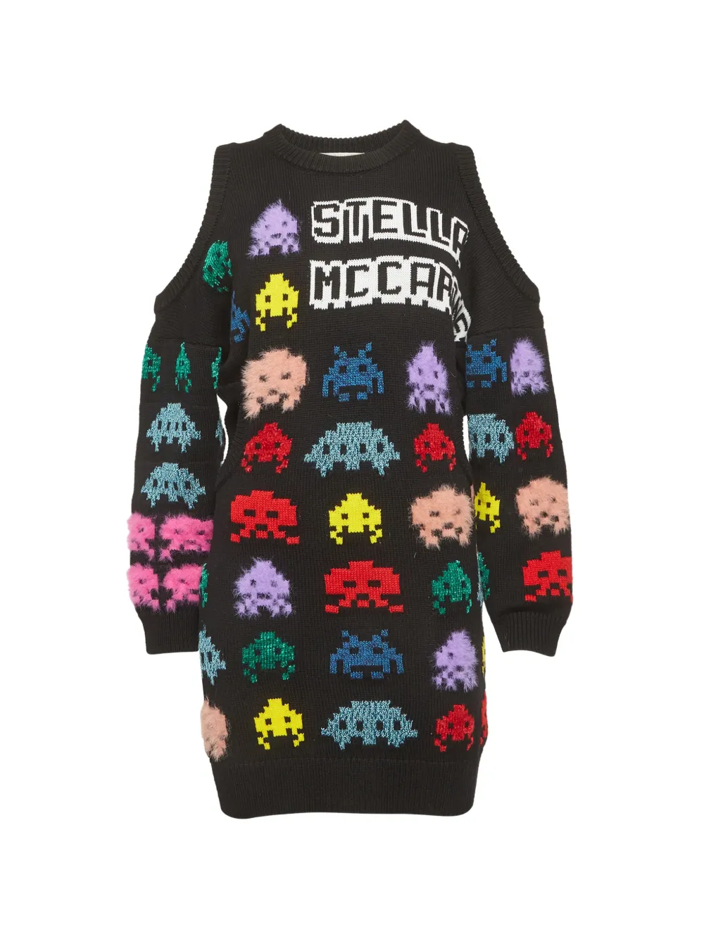 Stella McCartney Pre-Owned Gamer cold-shoulder sweater - Nero