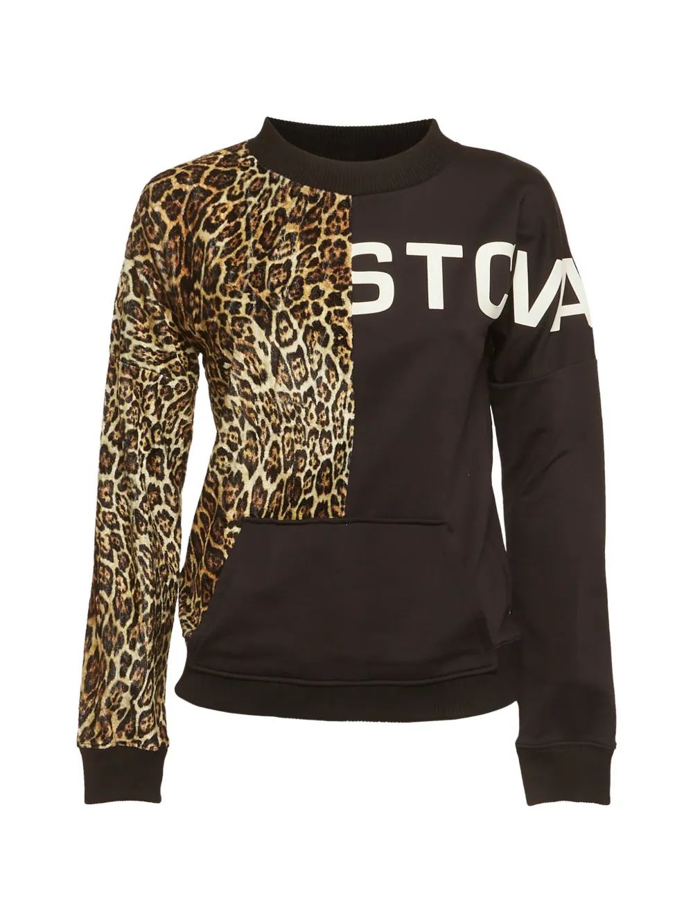 Just Cavalli Vintage sweat à imprimé animalier - Noir Just Cavalli Vintage sweat à imprimé animalier - Noir