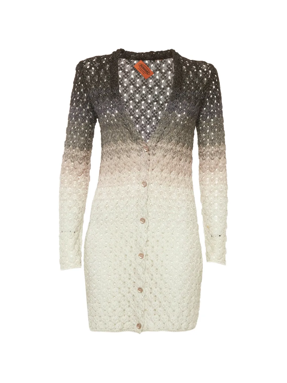 Pre-owned Missoni Buttoned Cardigan In Neutral