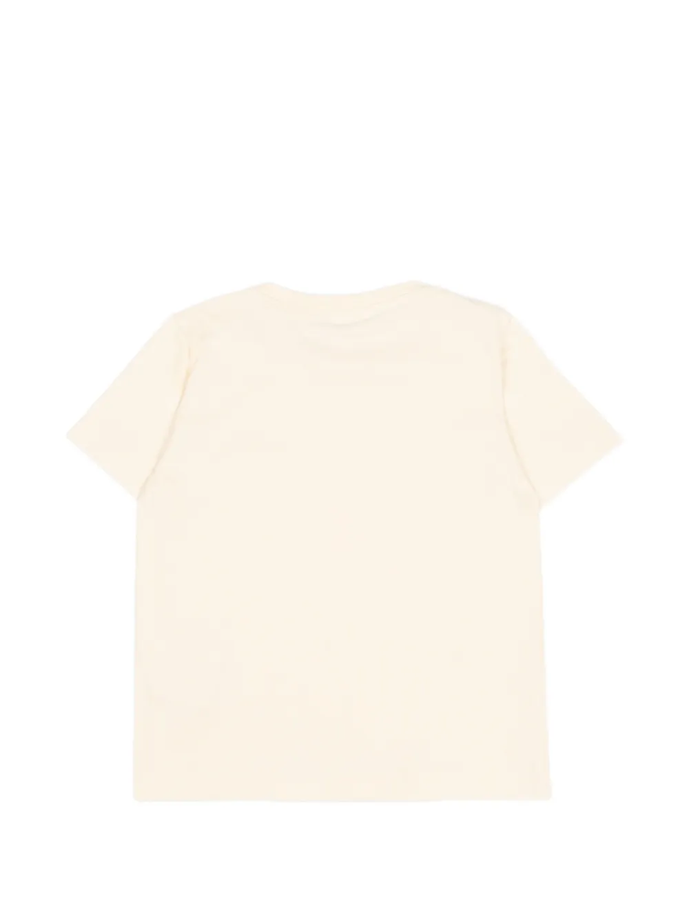 Versace Kids logoprint Medusa T-shirt Beige