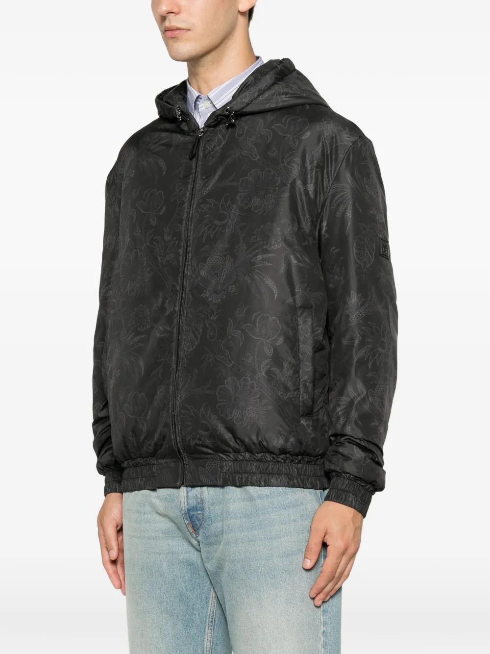 ETRO Jack met paisley-print Grijs