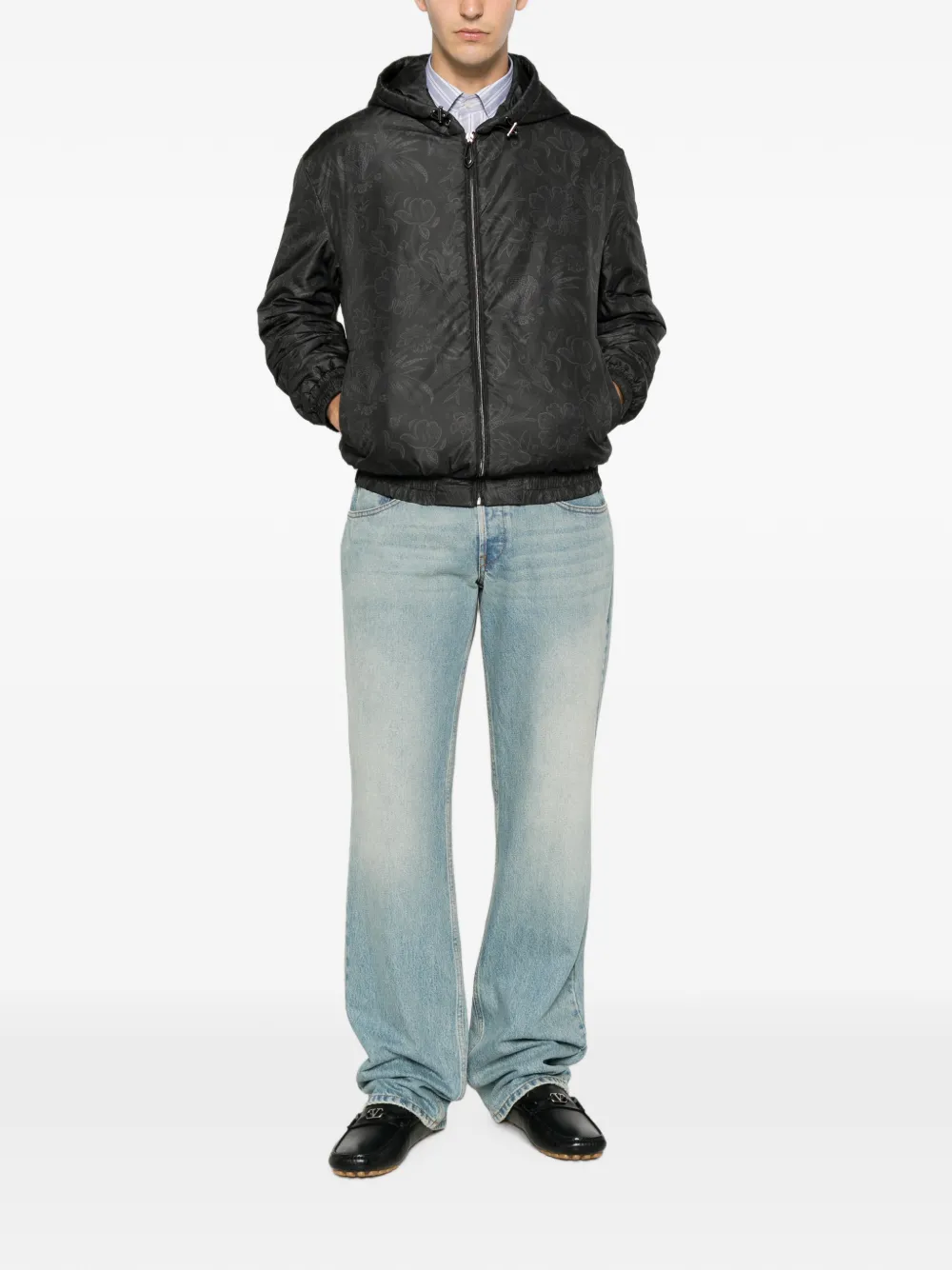 ETRO Jack met paisley-print Grijs