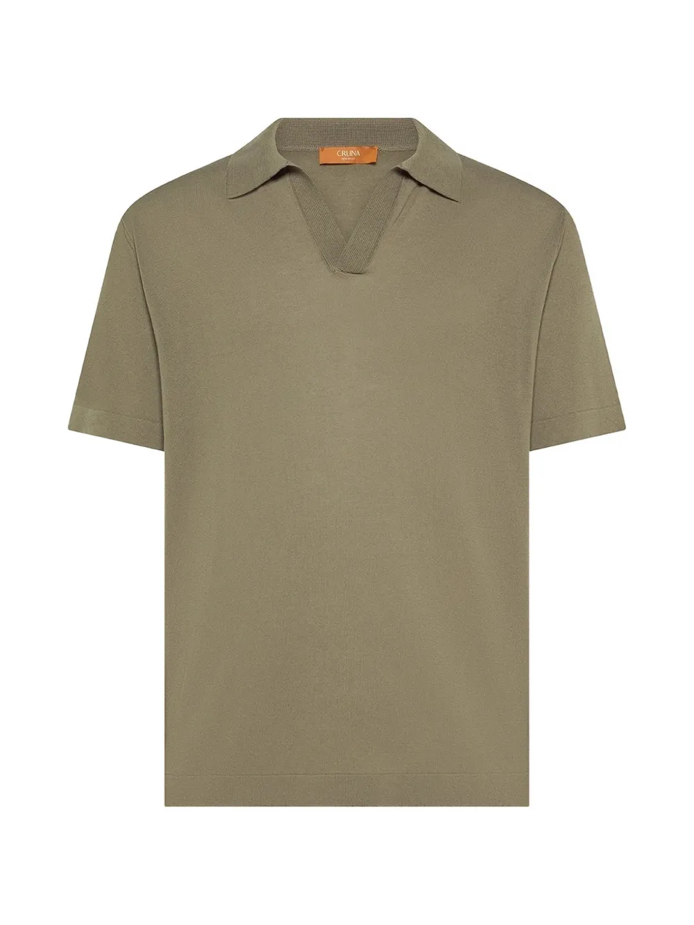 Cruna Levante collared T-shirt - Nude