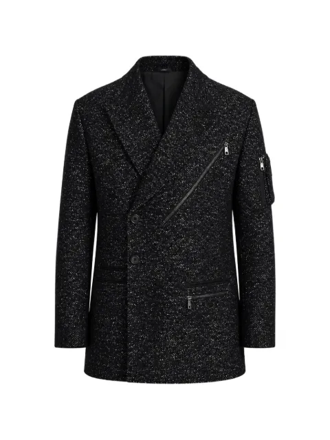 Dolce & Gabbana flecked double-breasted blazer