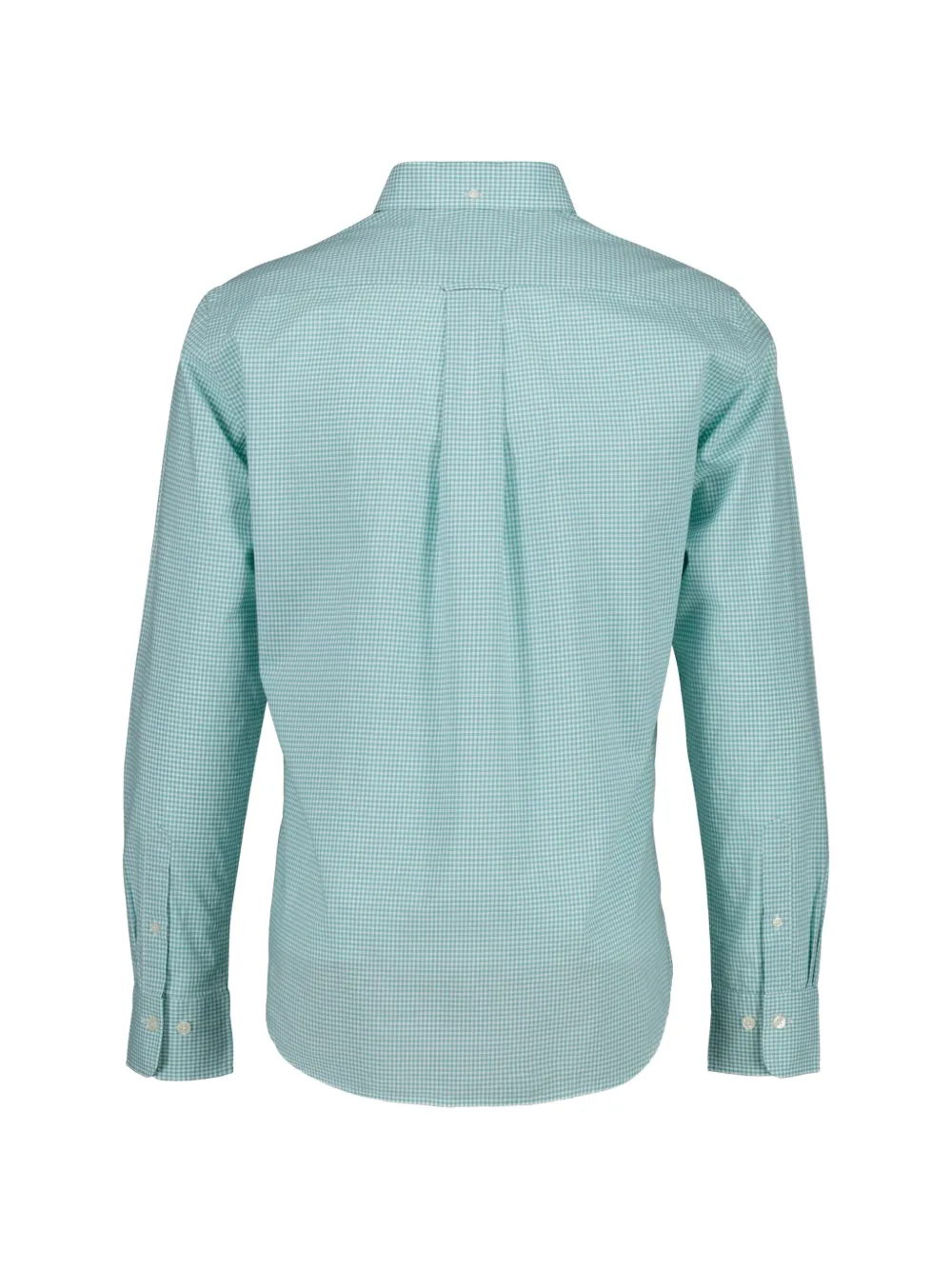 Gant Overhemd met gingham ruit Groen