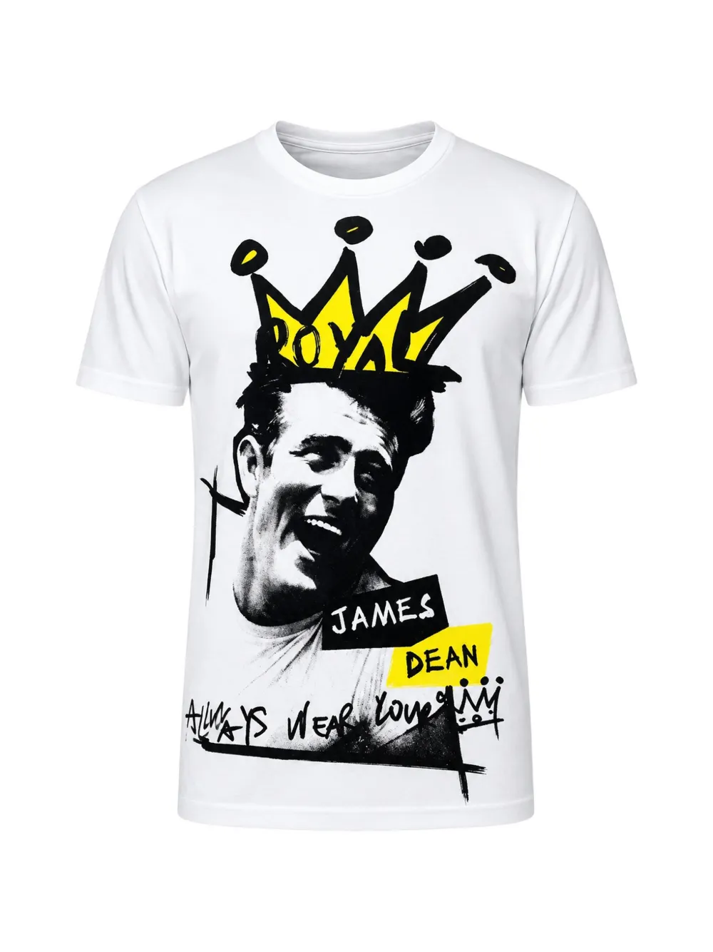 Dolce & Gabbana James Dean T-Shirt mit grafischem Print - Weiß