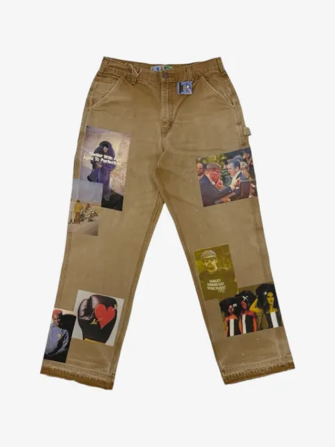 Better with Age  patchwork carpenter trousers