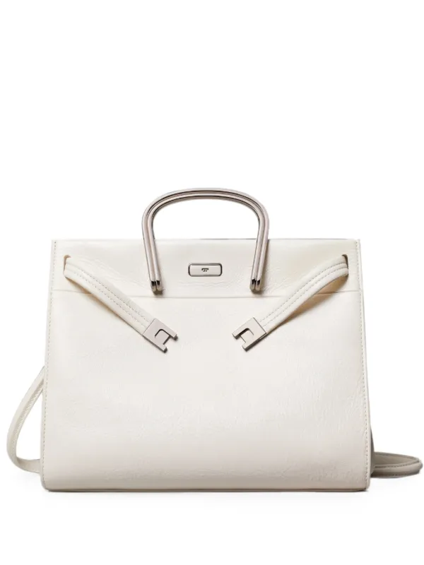 Tory Burch Soft Lee Radziwill Bag in White
