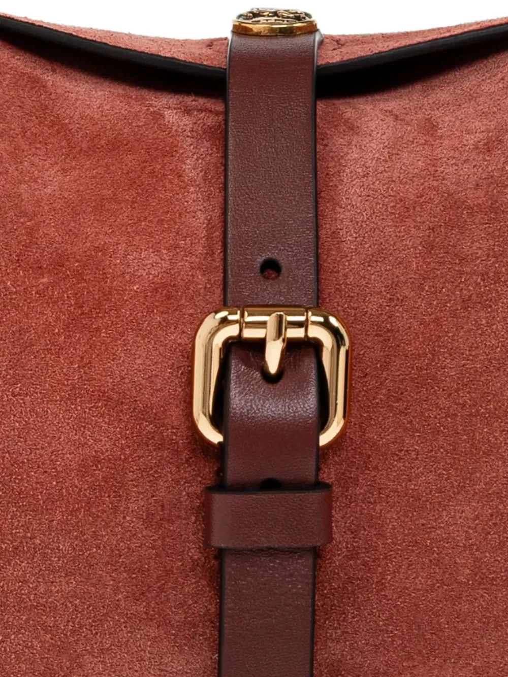 ETRO Medium schoudertas met franje en gespsluiting Rood