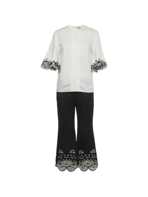 PUCCI Pre-Owned broderie anglaise set