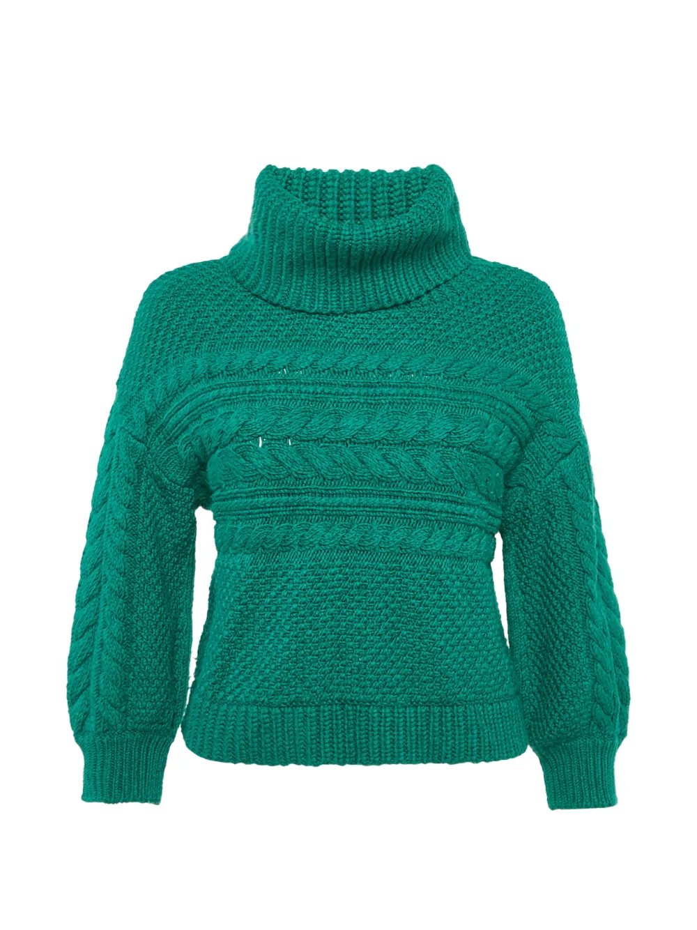 alice + olivia turtleneck sweater - Verde