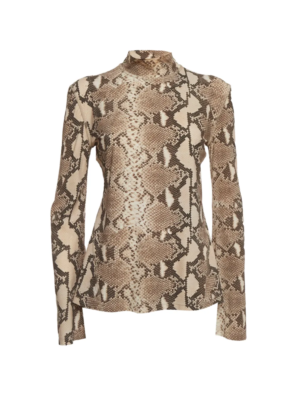 Stella McCartney Pre-Owned snakeskin-print top - Toni neutri