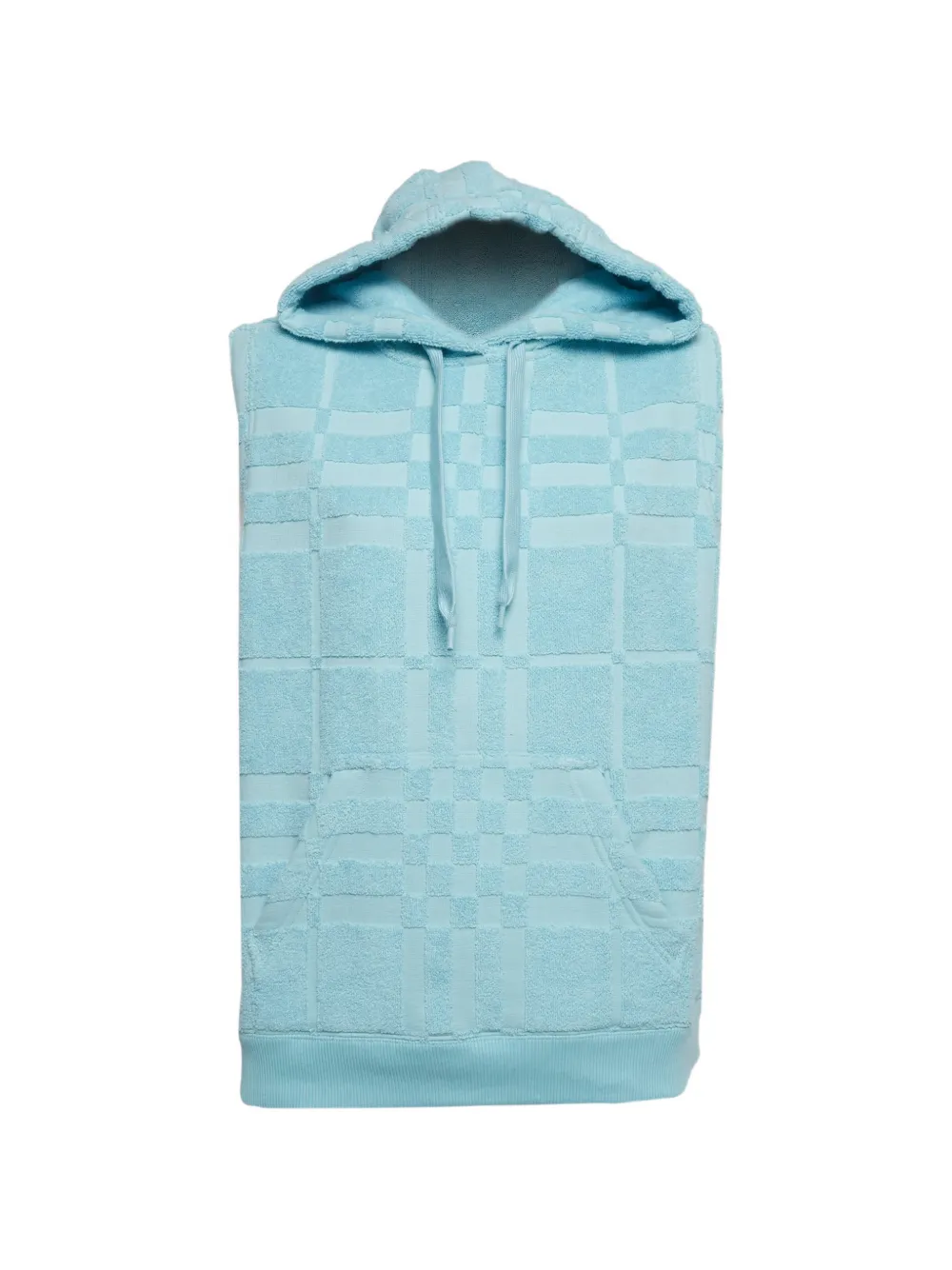 Burberry Pre-Owned sleeveless hoodie - Blu