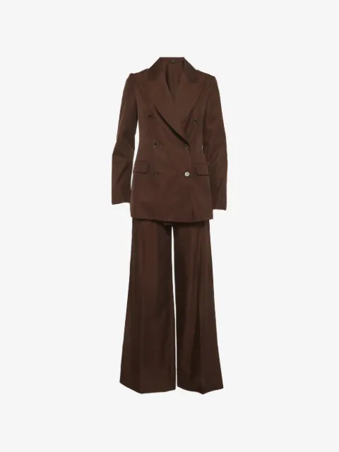 JOSEPH double-breasted silk suit