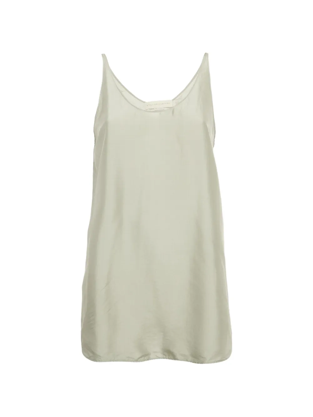 Stella McCartney Pre-Owned sleeveless silk top - Verde