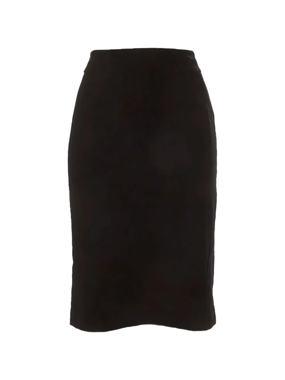 Giorgio Armani Pre-Owned pencil mini skirt - Nero
